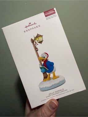 Hallmark Jolly Donald Disney Keepsake Ornament